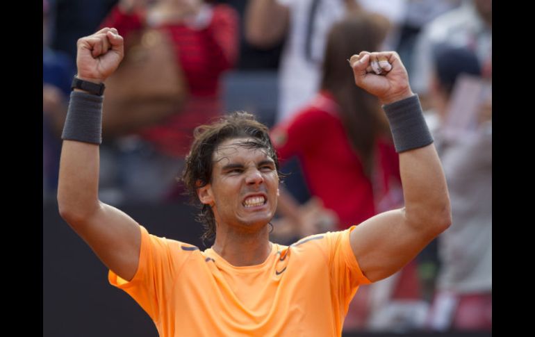 En la imagen, el deportista español celebra su triunfo en las semifinales ante David Ferrer. AP  /