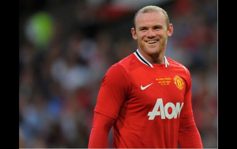 Wayne (Rooney) ha jugado los últimos tres para su club con una lesión menor y necesita un par de semanas para recuperse. ARCHIVO  /