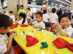 Tres de cada 10 estudiantes que asistieron a Papirolas 2012 fueron de nivel preescolar.  /