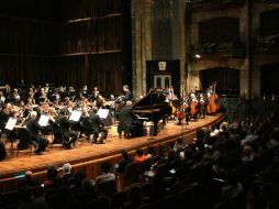 La Orquesta Filarmónica de la Ciudad de México concluyó hoy una pequeña gira de conciertos. ARCHIVO  /