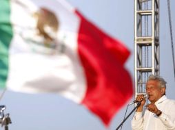 Andrés Manuel López Obrador durante acto de campaña realizado en Ecatepec, Estado de México. EL UNIVERSAL  /