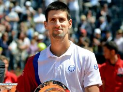 Pese a perder el título en Roma, el tenista se mostró confiado de cara a su participación en Roland Garros. EFE  /