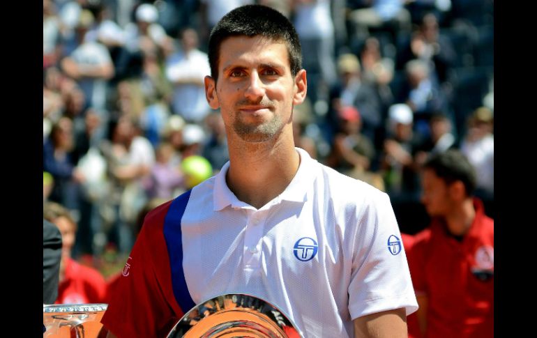 Pese a perder el título en Roma, el tenista se mostró confiado de cara a su participación en Roland Garros. EFE  /