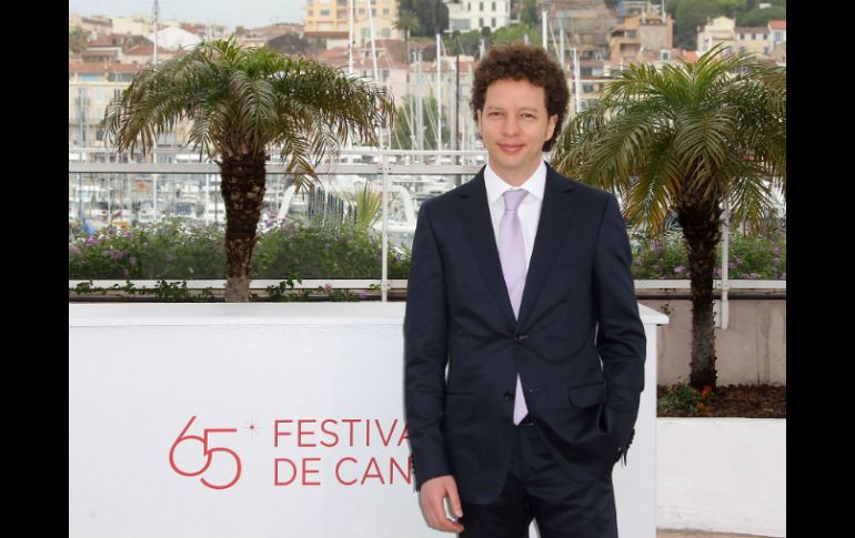 Michel Franco y su equipo fueron presentados por el delegado general del festival, Thierry Frémaux. AFP  /