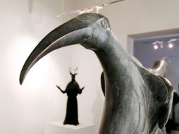 Esculturas de la artista inglesa-mexicana Leonora Carrington.  /