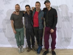 La banda Coldplay se presentará en la ceremonia de clausura de los Juegos Paralímpicos. ARCHIVO  /