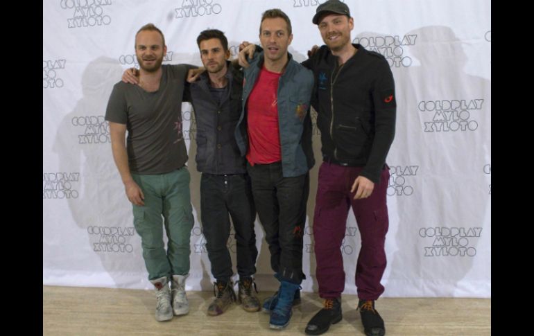 La banda Coldplay se presentará en la ceremonia de clausura de los Juegos Paralímpicos. ARCHIVO  /