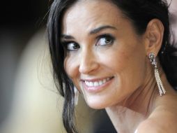 En forma reciente, Demi Moore salió de la clínica en la que permaneció durante semanas por una fuerte depresión. ARCHIVO  /