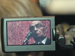 José Saramago (1922-2010) durante su participación en la mesa “Un portugués en Andalucía”. FIL Guadalajara  Pedro Andrés  /