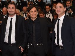 El actor mexicano Gael García estuvo presente en el evento. AFP  /