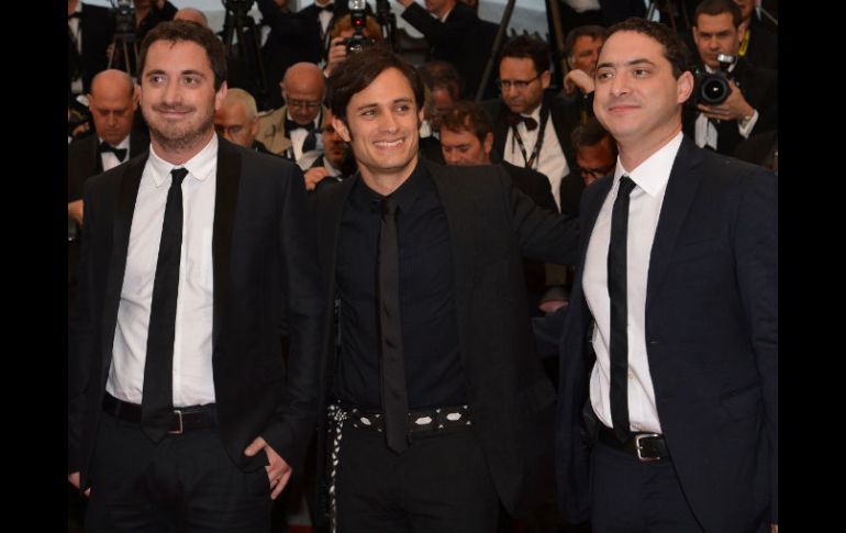 El actor mexicano Gael García estuvo presente en el evento. AFP  /