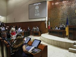 El día de hoy en el Congreso local se reunieron los integrantes de la Comisión de Seguridad. ARCHIVO  /