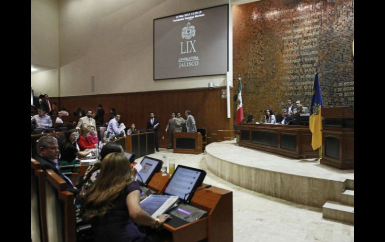 El día de hoy en el Congreso local se reunieron los integrantes de la Comisión de Seguridad. ARCHIVO  /