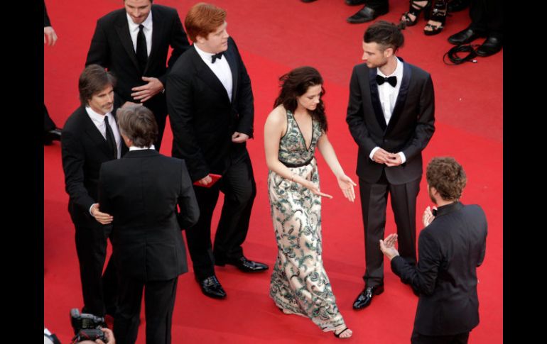 Kristen Stewart al momento de su llegada AP  /