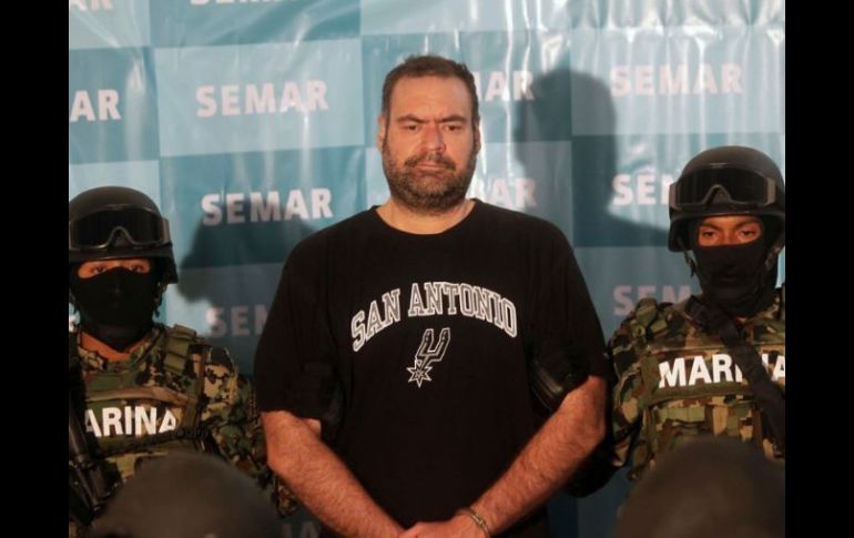 El Grande fue detenido el 12 de septiembre de 2010 tras un operativo de la Marina en Puebla. ARCHIVO  /