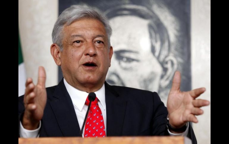 López Obrador considera que los casos de corrupción deben darse a conocer aun durante las elecciones. ARCHIVO  /