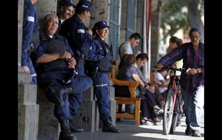 Se busca que más de 20 mil elementos de seguridad se sometan a los exámenes de control de confianza. ARCHIVO  /