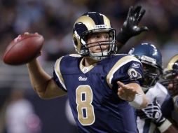 Bradford busca meter a los Carneros a Playoffs la próxima temporada. AP  /