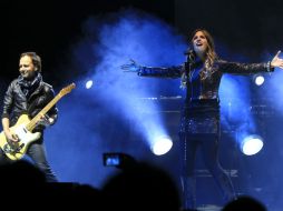 La Oreja de Van Gogh actuó en Quito en el marco de la gira de presentación de su último disco ¨Cometas en el cielo¨. EFE  /