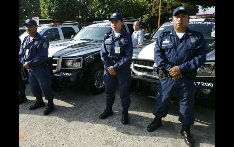 Parte del dinero se va a invertir en programas de prevención social y capacitación de elementos de la Policía municipal. ARCHIVO  /