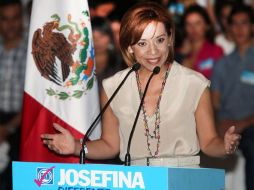 Josefina Vázquez Mota, candidata presidencial del PAN, realiza una gira por Coahuila. EL UNIVERSAL  /