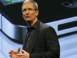 El presidente de Apple, Tim Cook. ARCHIVO  /