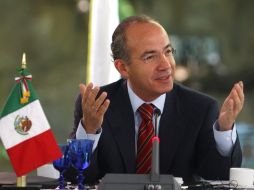 El Presidente Felipe Calderón asistió a la XXX Asamblea General Ordinaria del CCE. ARCHIVO  /