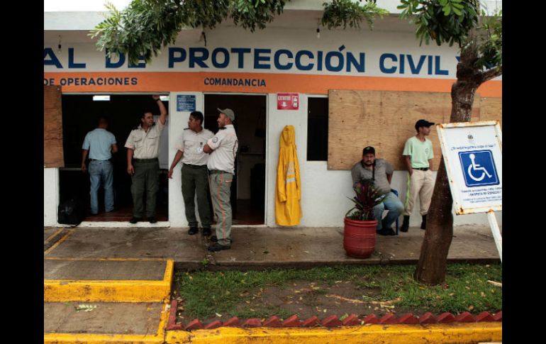 Protección Civil seguirá atento a cualquier complicación resultado de la tormenta tropical.  /