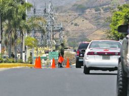 La vigilancia del Ejército aumentó durante la última semana; los vecinos también aprecian mayor presencia de la Policía del Estado.  /