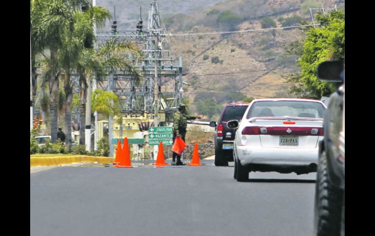 La vigilancia del Ejército aumentó durante la última semana; los vecinos también aprecian mayor presencia de la Policía del Estado.  /