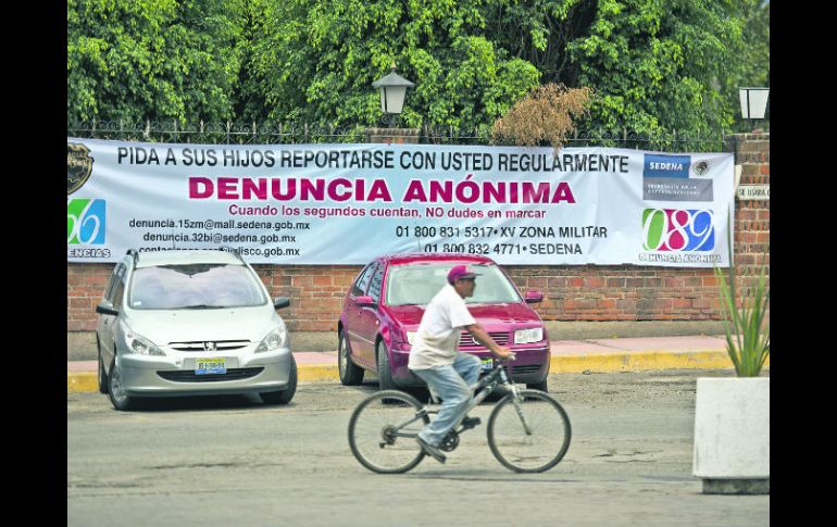 El Ejército y la Policía estatal comenzaron campañas para promover las denuncias anónimas, para combatir delitos como las extorsiones.  /