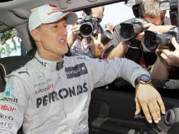 Schumacher ha logrado el mejor tiempo en la clasificación del Gran Premio de Mónaco. REUTERS  /