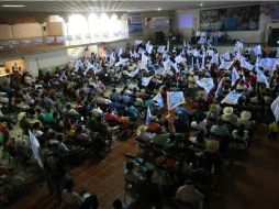 Campaña del candidato del PAN a gobernador de Jalisco, Fernando Guzmán, en el municipio de Jamay.  /