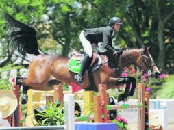 Jorge Canedo, con “Bagni Di Lucca”, conquistó el primer lugar gracias a su tiempo de 39.09 segundos, en la prueba a 1.40 metros.  /