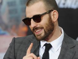 El actor estadounidense Chris Evans personifca al Capitán América. ARCHIVO  /