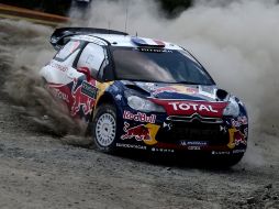 Sebastian Loeb comanda el mundial luego de su victoria en Grecia. AFP  /