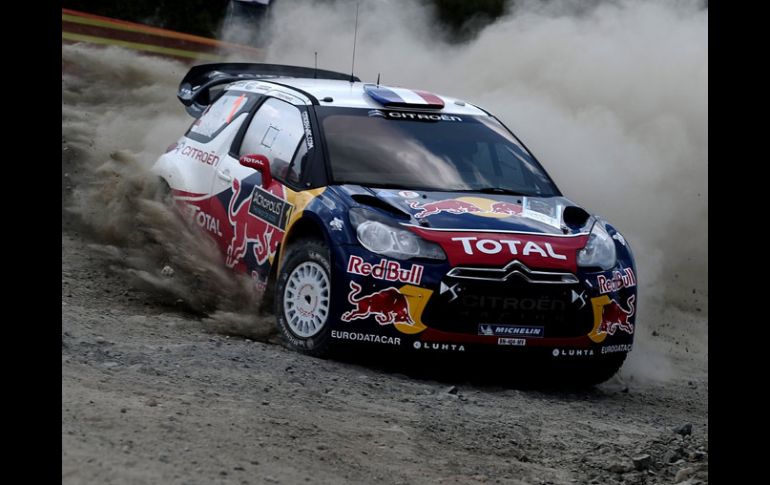 Sebastian Loeb comanda el mundial luego de su victoria en Grecia. AFP  /