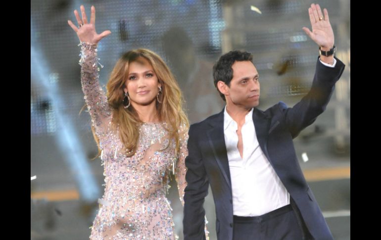 Jennifer Lopez y Marc Anthony recorrieron América Latina en busca de cantantes, bailarines y músicos. EFE  /