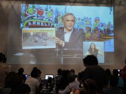 Periodistas reunidos en la sala de prensa del Once TV, donde se realizó el debate de aspirantes al GDF. NTX  /