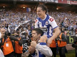 Guardado marcó 11 goles y 13 asistencias con el Deportivo La Coruña. ARCHIVO  /