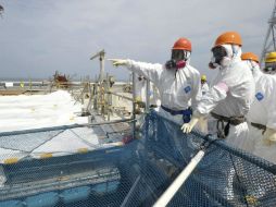 Las instalaciones del edificio del reactor 4 de Fukushima. EFE  /