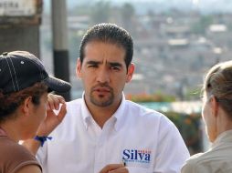 El candidato del PAN a la presidencia municipal de Tlaquepaque, Sergio Silva. ESPECIAL  /