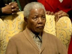 Las primeras imágenes de Nelson Mandela, 93 años, desde  octubre del año pasado. AP  /