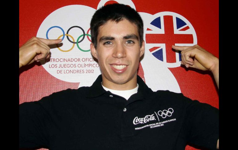 Daniel Corral tiene claros sus objetivos para participar en Londres 2012. MEXSPORT  /