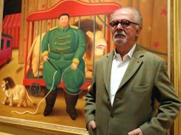 Retrospectiva del pintor colombiano, Fernando Botero, celebrada en el Palacio de Bellas Artes. ARCHIVO  /