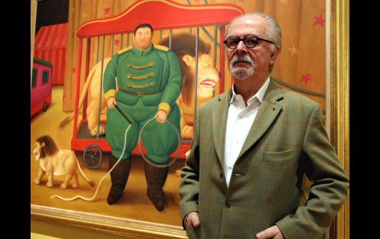 Retrospectiva del pintor colombiano, Fernando Botero, celebrada en el Palacio de Bellas Artes. ARCHIVO  /