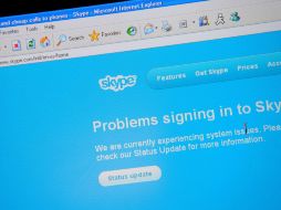 Skype pertenece a Microsoft desde hace siete meses. ARCHIVO  /