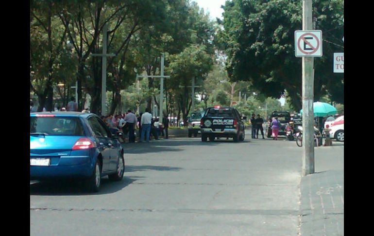 La alerta se registró de las 12:00 horas sobre la vía de Chapultec entre la Avenida México y la calle Justo Sierra.  /