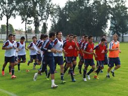 EL equipo del Guadalajara regresa a los trabajos en Verde Valle.  /