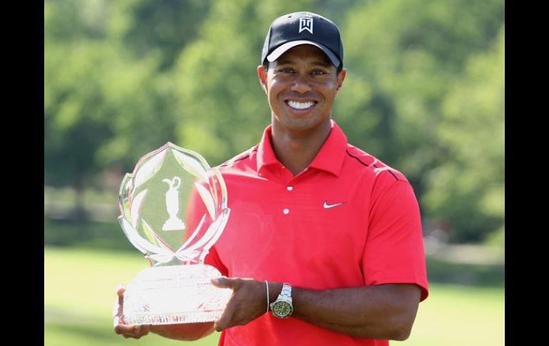 Tiger Woods se alzó con el triunfo en el Memorial Tournament. AFP  /